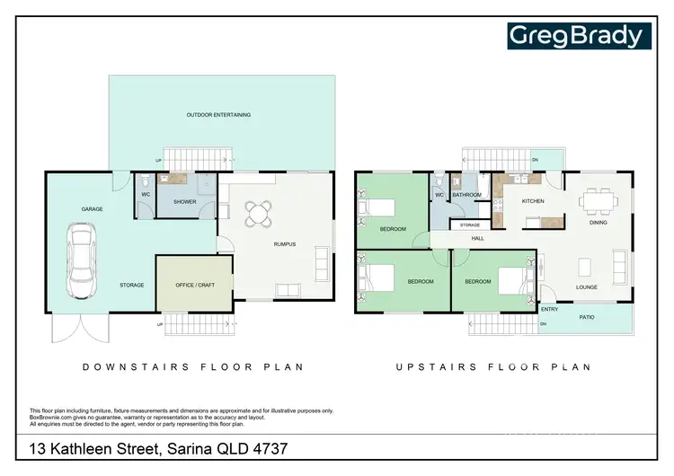 Floorplan of Homely house listing, 13 Kathleen Street, Sarina QLD 4737