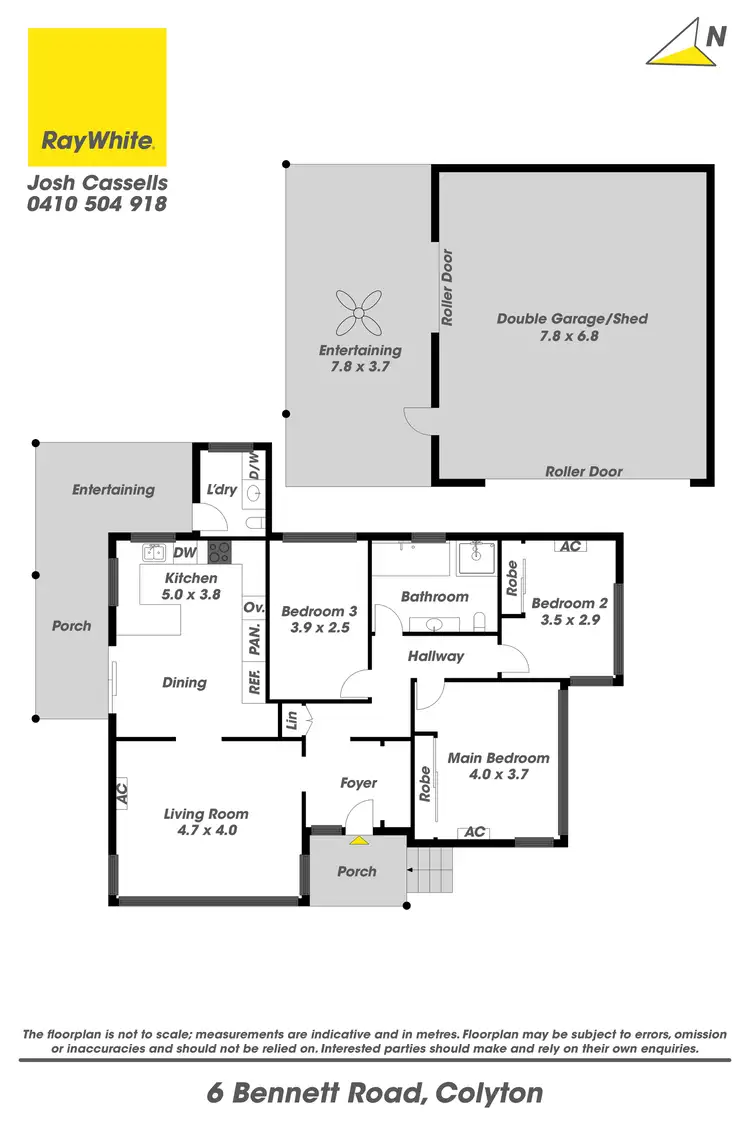 Floorplan of Homely house listing, 6 Bennett Road, Colyton NSW 2760