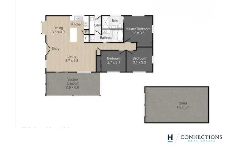 Floorplan of Homely house listing, 55 Fir Street, Victoria Point QLD 4165
