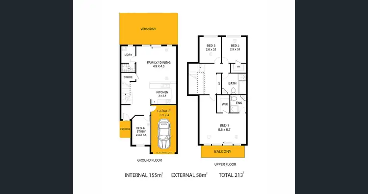 Floorplan of Homely house listing, 1B Waterfall Terrace, Burnside SA 5066