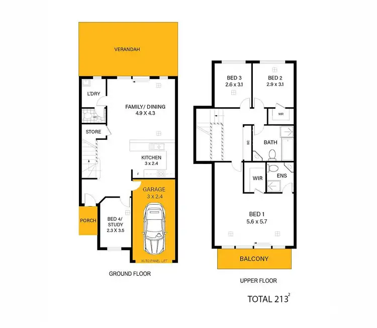 Floorplan of Homely house listing, 1B Waterfall Terrace, Burnside SA 5066