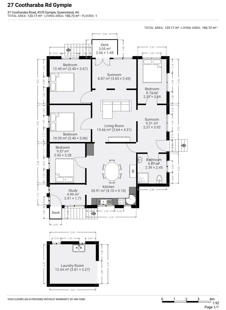 Floorplan of Homely house listing, 27 Cootharaba Road, Gympie QLD 4570