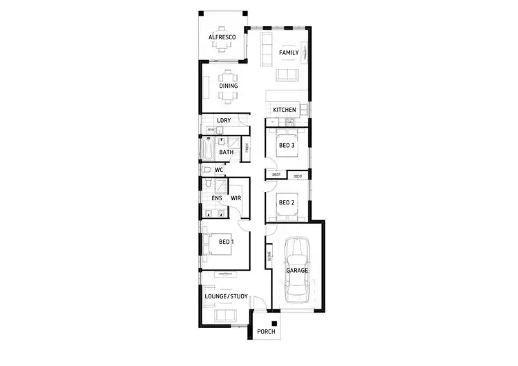 Floorplan of Homely house listing, 12 Watervale Avenue, Catherine Field NSW 2557