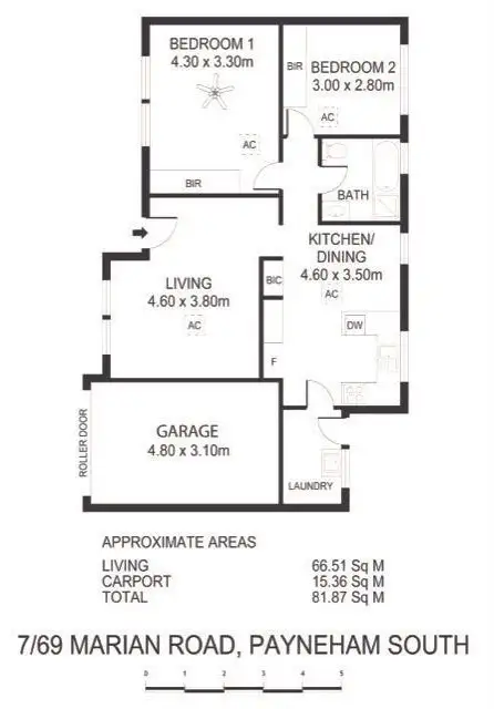 Floorplan of Homely house listing, 7/69 Marian Road, Payneham South SA 5070