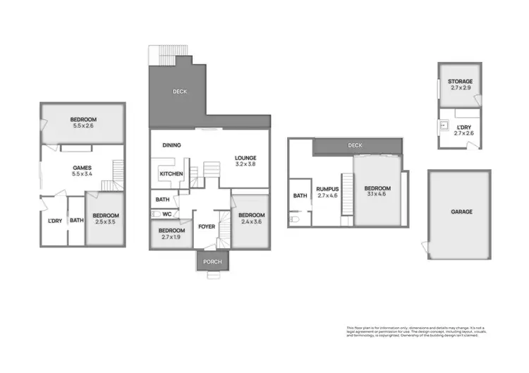 Floorplan of Homely house listing, 20 Curvers Drive, Manyana NSW 2539