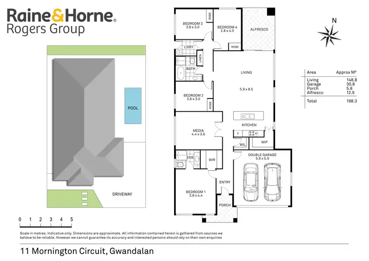 Floorplan of Homely house listing, 11 Mornington Circuit, Gwandalan NSW 2259