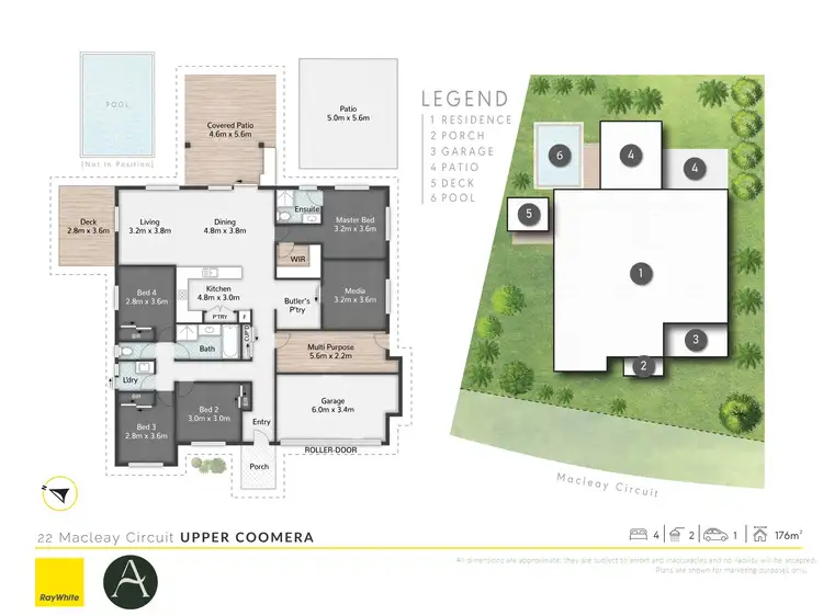 Floorplan of Homely house listing, 22 Macleay Circuit, Upper Coomera QLD 4209