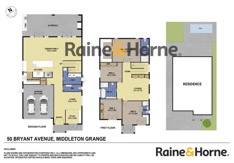 Floorplan of Homely house listing, 50 Bryant Avenue, Middleton Grange NSW 2171