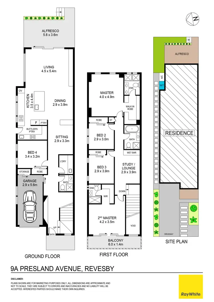 Floorplan of Homely other listing, 9A Presland Avenue, Revesby NSW 2212