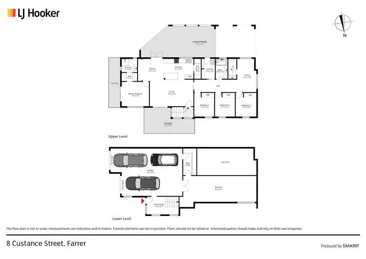 Floorplan of Homely house listing, 8 Custance Street, Farrer ACT 2607