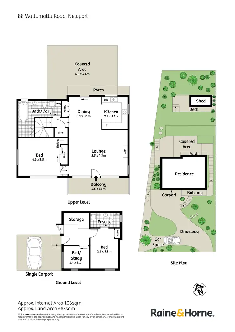 Floorplan of Homely house listing, 88 Wallumatta Road, Newport NSW 2106