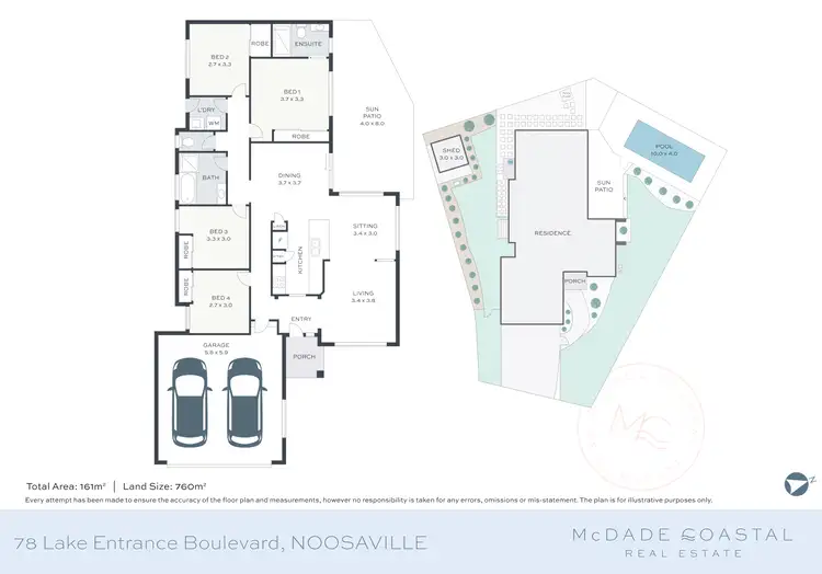 Floorplan of Homely house listing, 78 Lake Entrance Boulevard, Noosaville QLD 4566