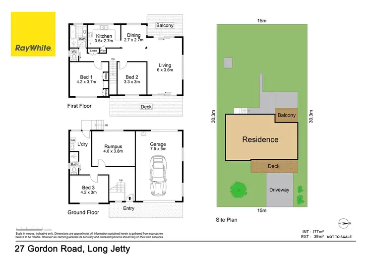 Floorplan of Homely house listing, 27 Gordon Road, Long Jetty NSW 2261
