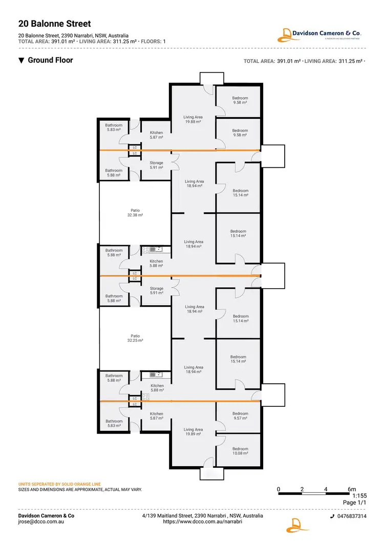 Floorplan of Homely house listing, 20 Balonne Street, Narrabri NSW 2390
