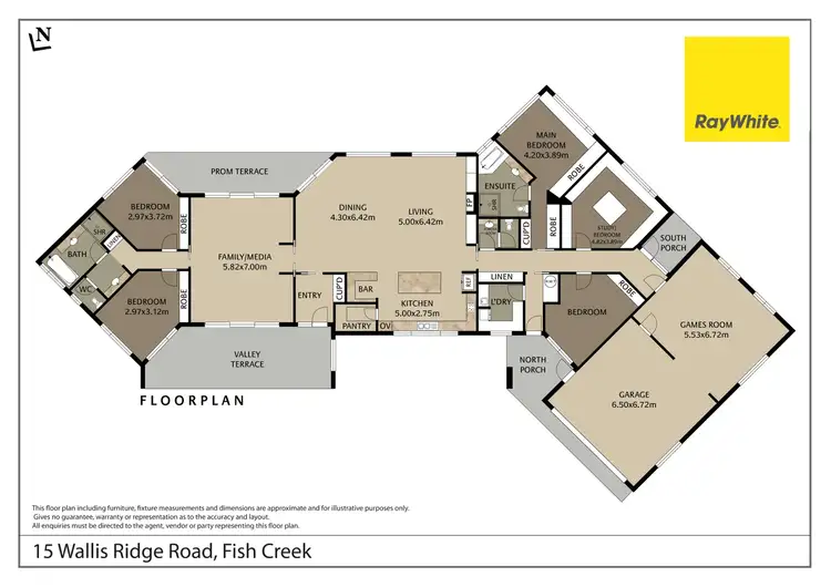 Floorplan of Homely rural property listing, 2160 Meeniyan -Promontory Rd, Fish Creek VIC 3959