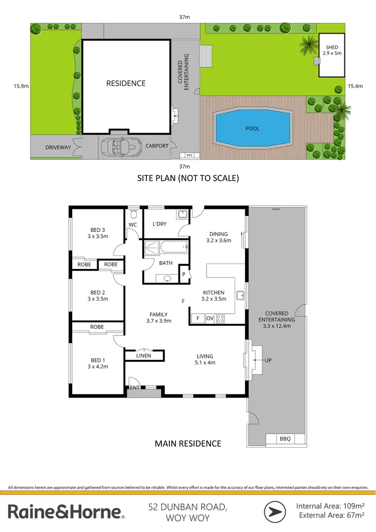 Floorplan of Homely house listing, 52 Dunban Road, Woy Woy NSW 2256