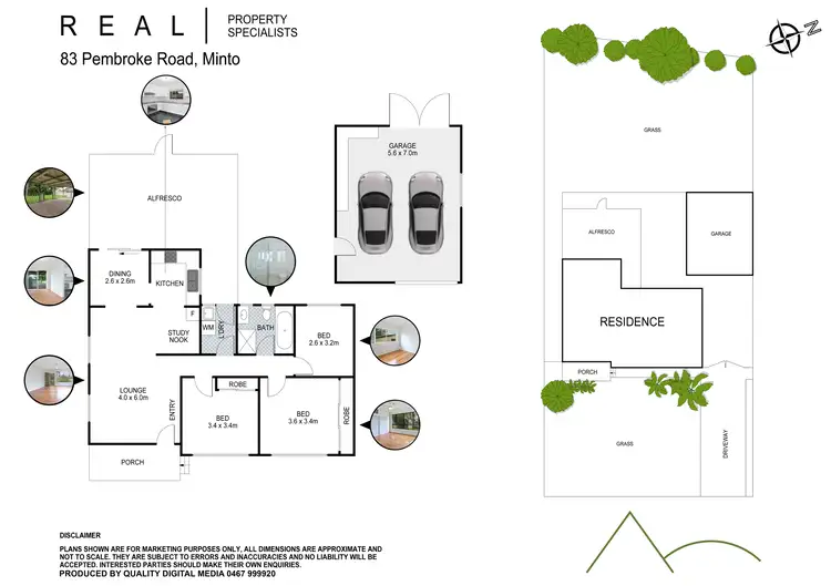 Floorplan of Homely house listing, 83 Pembroke Road, Minto NSW 2566