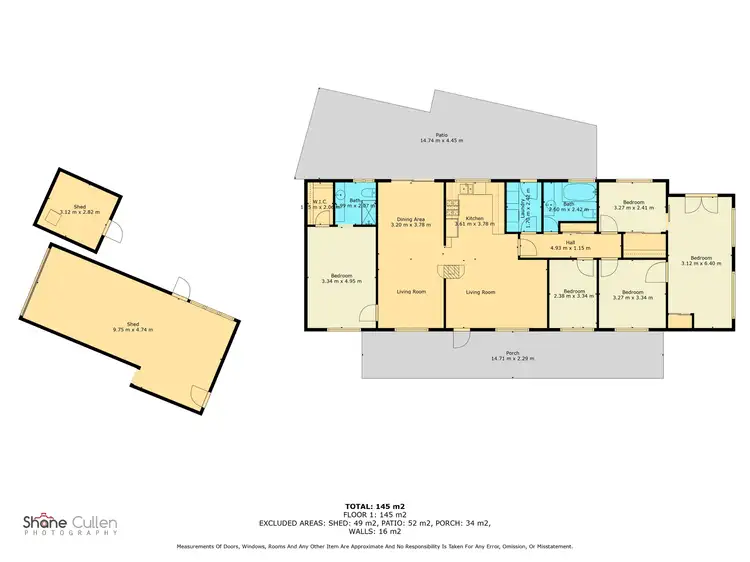 Floorplan of Homely house listing, 127 Lyall Street, Lamington WA 6430