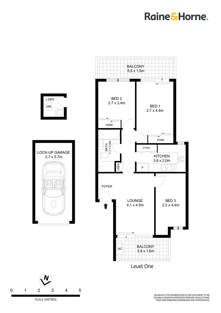 Floorplan of Homely unit listing, 2/1 Carlton Parade, Carlton NSW 2218