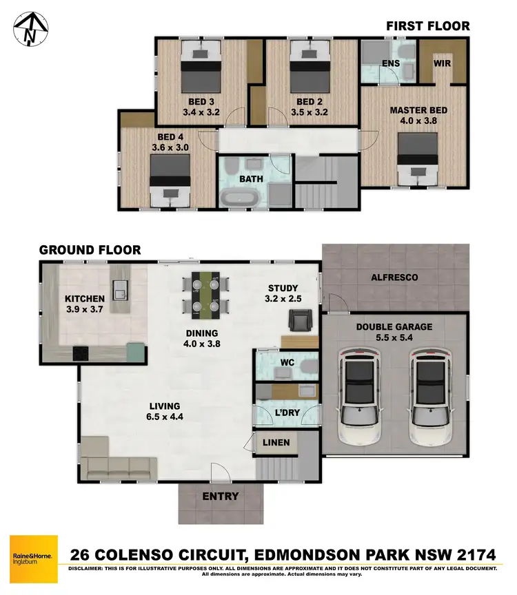Floorplan of Homely house listing, 26 Colenso Circuit, Edmondson Park NSW 2174