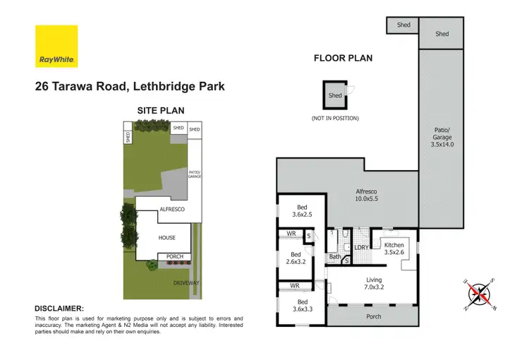 Floorplan of Homely house listing, 26 Tarawa Road, Lethbridge Park NSW 2770