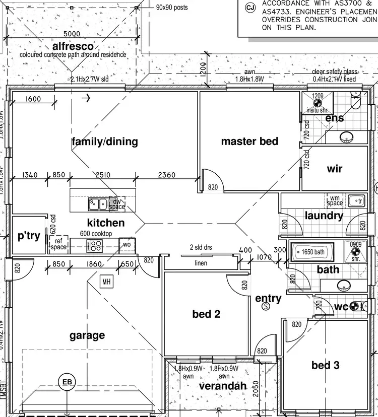 Floorplan of Homely house listing, 7 Kalimna Court, Tongala VIC 3621
