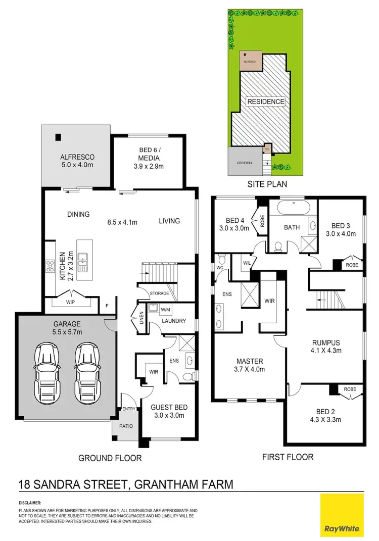 Floorplan of Homely house listing, 18 Sandra Street (Grantham Farm), Riverstone NSW 2765