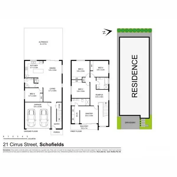 Floorplan of Homely house listing, 21 Cirrus Street, Schofields NSW 2762