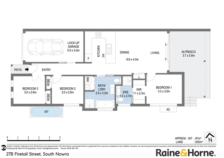 Floorplan of Homely house listing, 27B Firetail Street, South Nowra NSW 2541