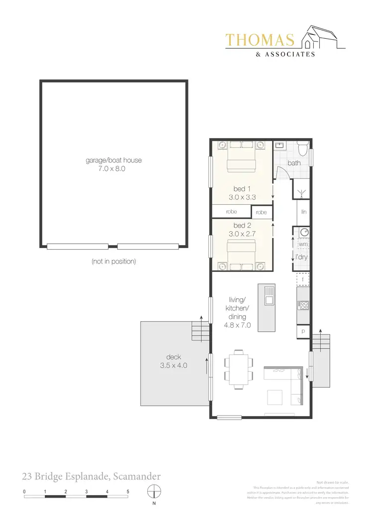 Floorplan of Homely house listing, 23 Bridge Esplanade, Scamander TAS 7215