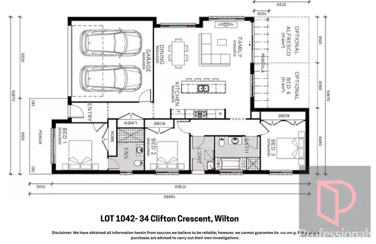 Floorplan of Homely other listing, LOT 1042/34 PANAROMA ESTATE, Wilton NSW 2571