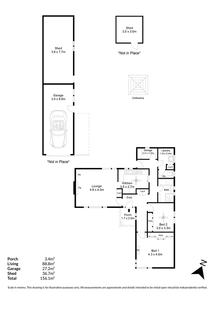 Floorplan of Homely house listing, 16 Vine Terrace, Klemzig SA 5087