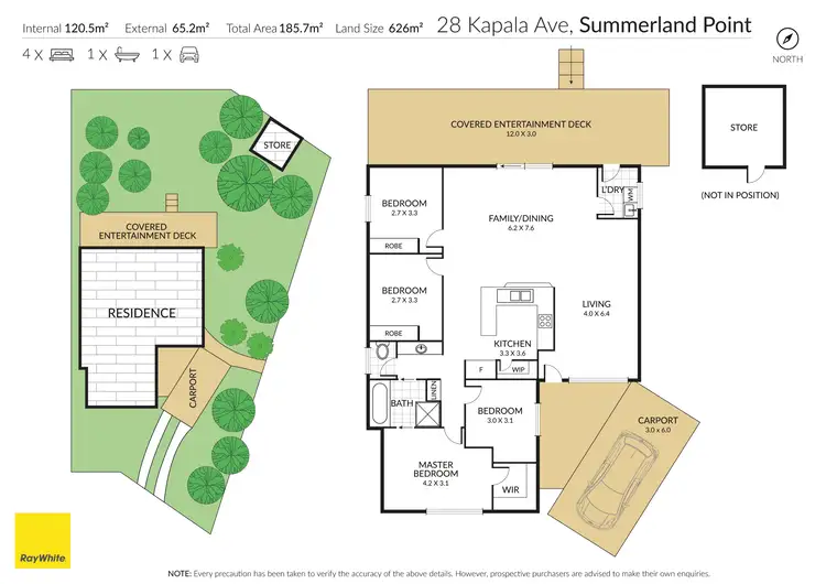 Floorplan of Homely house listing, 28 Kapala Avenue, Summerland Point NSW 2259
