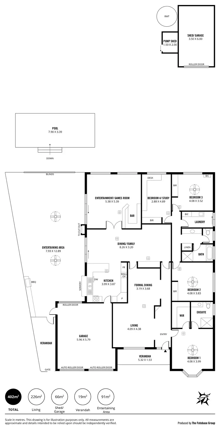 Floorplan of Homely house listing, 32 Gardenia Crescent, Morphett Vale SA 5162
