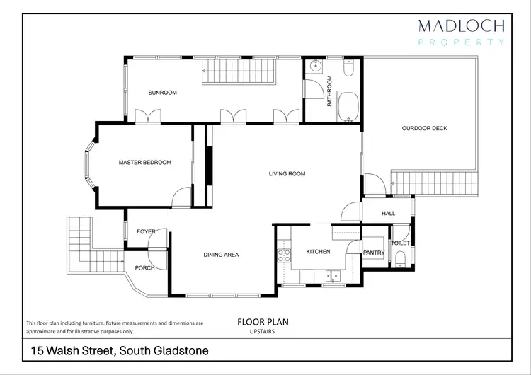 Floorplan of Homely house listing, 15 Walsh Street, South Gladstone QLD 4680