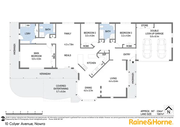 Floorplan of Homely house listing, 10 Colyer Avenue, Nowra NSW 2541