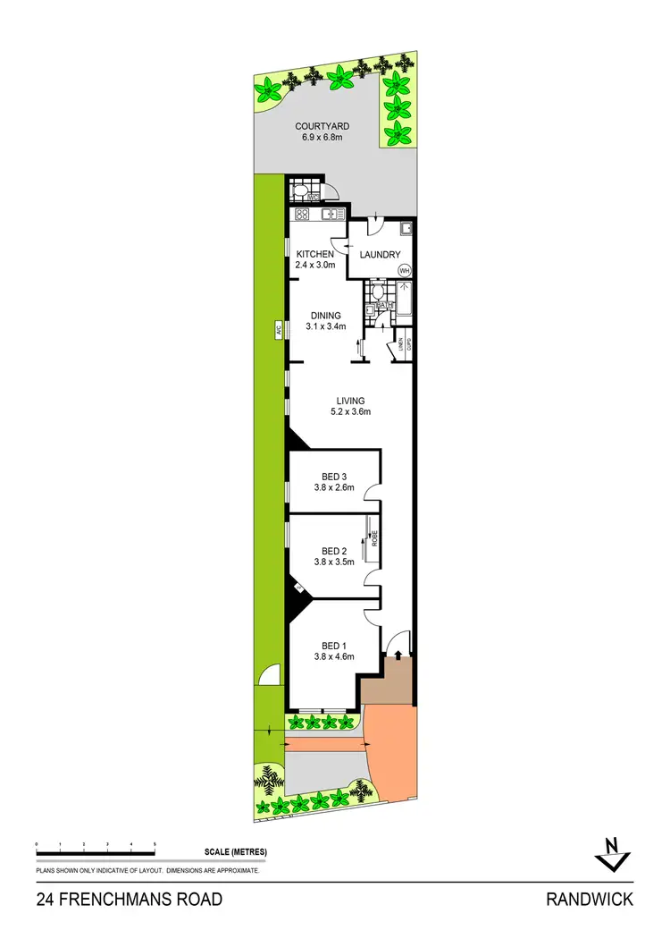 Floorplan of Homely house listing, 24 Frenchmans Road, Randwick NSW 2031