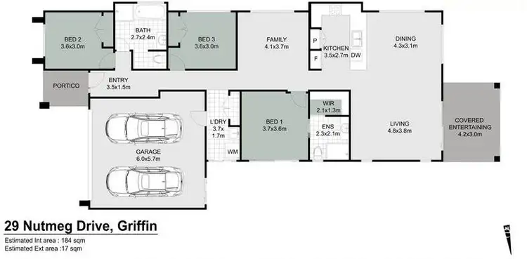 Floorplan of Homely house listing, 29 Nutmeg Drive, Griffin QLD 4503