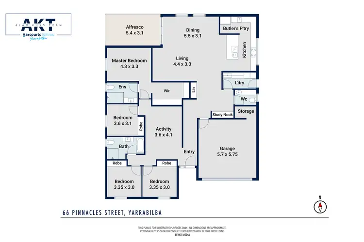 Floorplan of Homely house listing, 66 Pinnacles Street, Yarrabilba QLD 4207