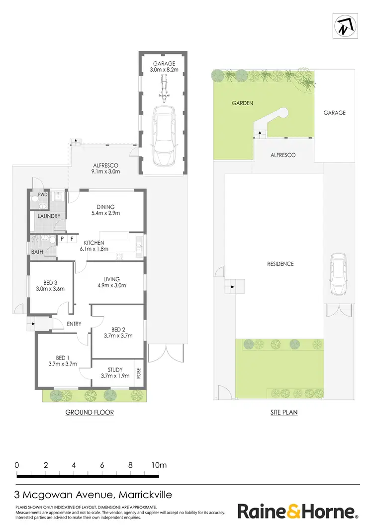 Floorplan of Homely house listing, 3 McGowan Avenue, Marrickville NSW 2204