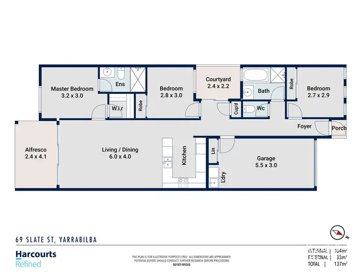 Floorplan of Homely house listing, 69 Slate Street, Yarrabilba QLD 4207