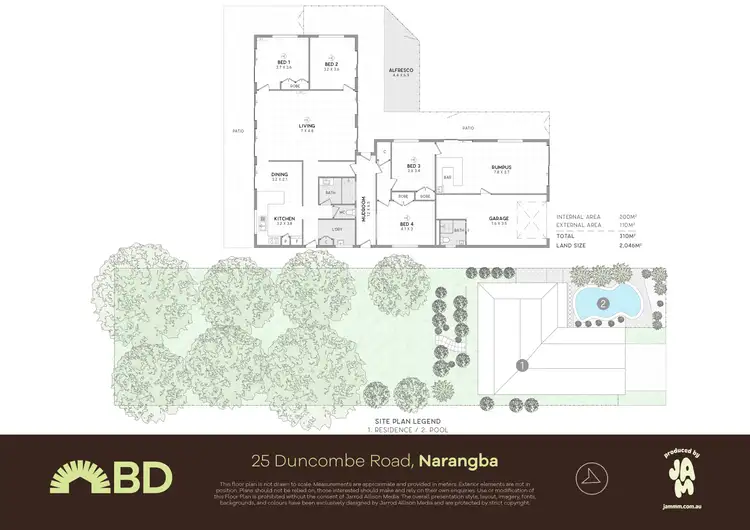 Floorplan of Homely house listing, 25 Duncombe Road, Narangba QLD 4504