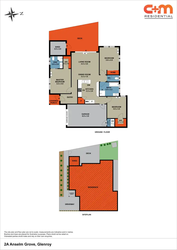Floorplan of Homely house listing, 2A Anselm Grove, Glenroy VIC 3046
