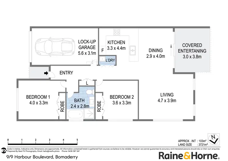 Floorplan of Homely house listing, 9/9 Harbour Boulevard, Bomaderry NSW 2541