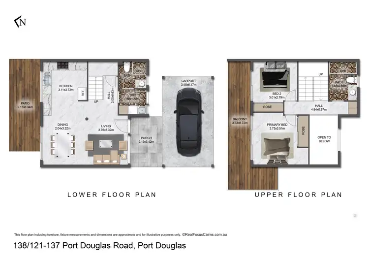 Floorplan of Homely apartment listing, 138/121-137 Port Douglas Road, Port Douglas QLD 4877