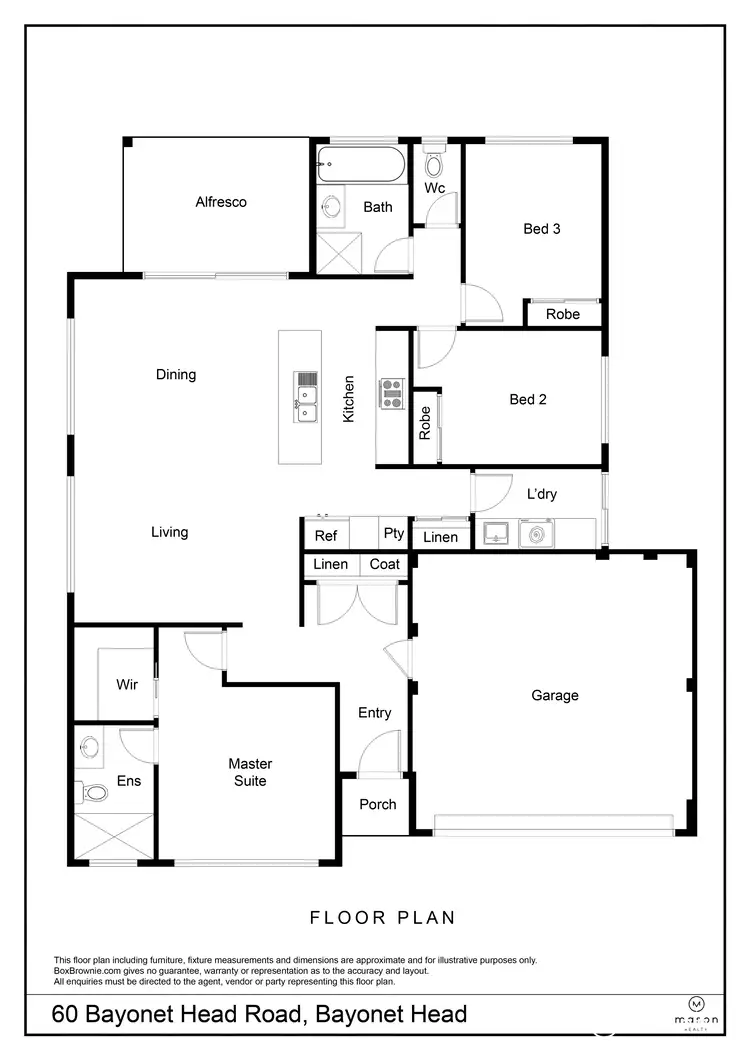 Floorplan of Homely house listing, 60 Bayonet Head Road, Bayonet Head WA 6330
