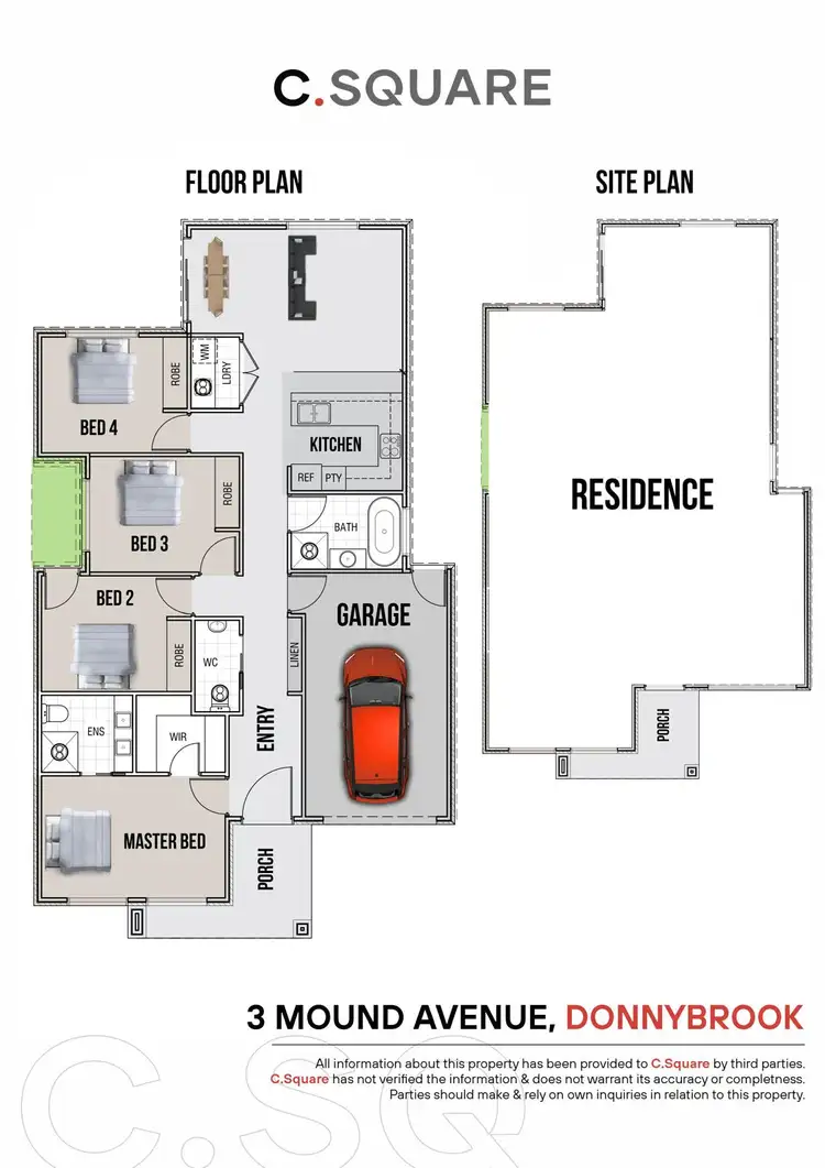 Floorplan of Homely house listing, 3 Mound Avenue, Donnybrook VIC 3064