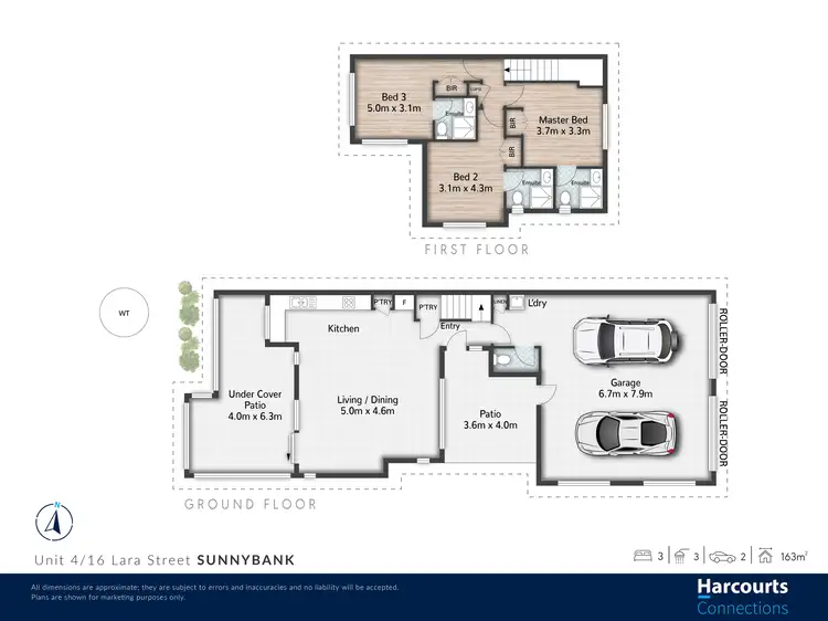 Floorplan of Homely townhouse listing, 4/16 Lara Street, Sunnybank QLD 4109