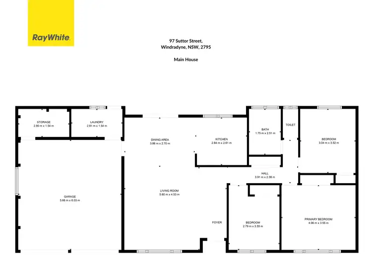 Floorplan of Homely house listing, 97 Suttor Street, Windradyne NSW 2795