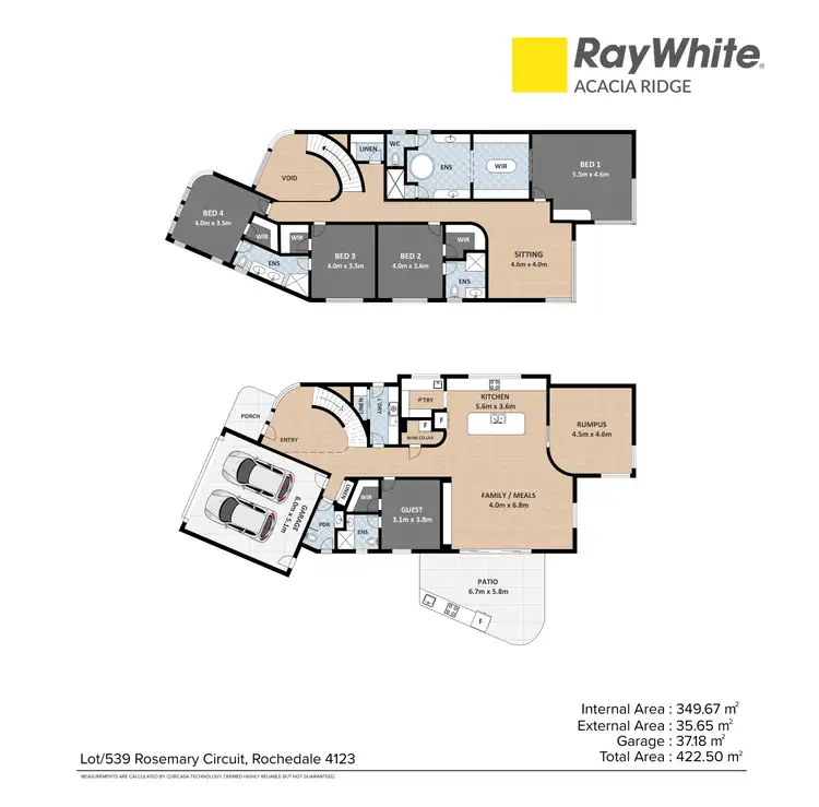 Floorplan of Homely house listing, 42 Rosemary Circuit, Rochedale QLD 4123